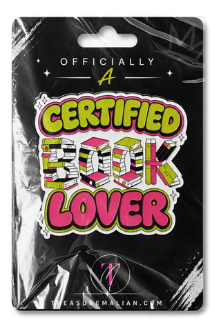Certified Book Love Enamel Pin (SHIPS ON OR BEFORE 8/15)