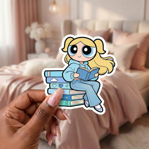 PP Girls Read Sticker Pack