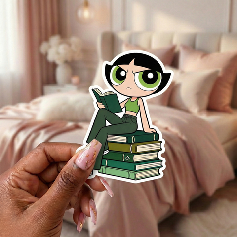PP Girls Read Sticker Pack